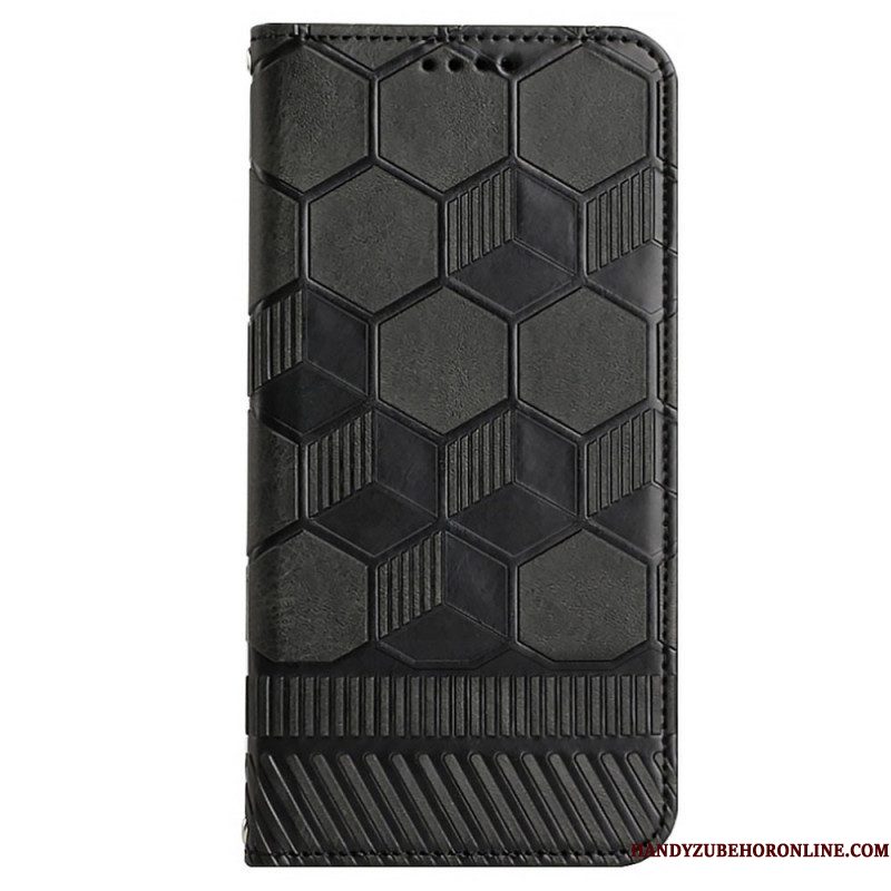 Folio-hoesje voor Samsung Galaxy S23 5G Voetbal Bal Patroon