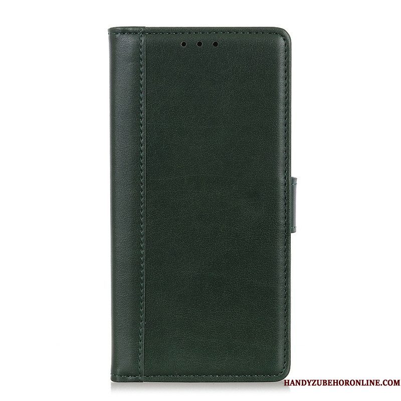 Folio-hoesje voor Samsung Galaxy S23 Plus 5G Leren Styling