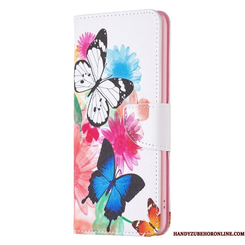 Folio-hoesje voor Xiaomi 13 Pro Aquarel Vlinders