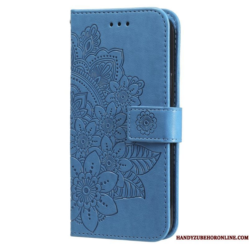 Folio-hoesje voor Xiaomi 13 Pro Met Ketting Strakke Mandala