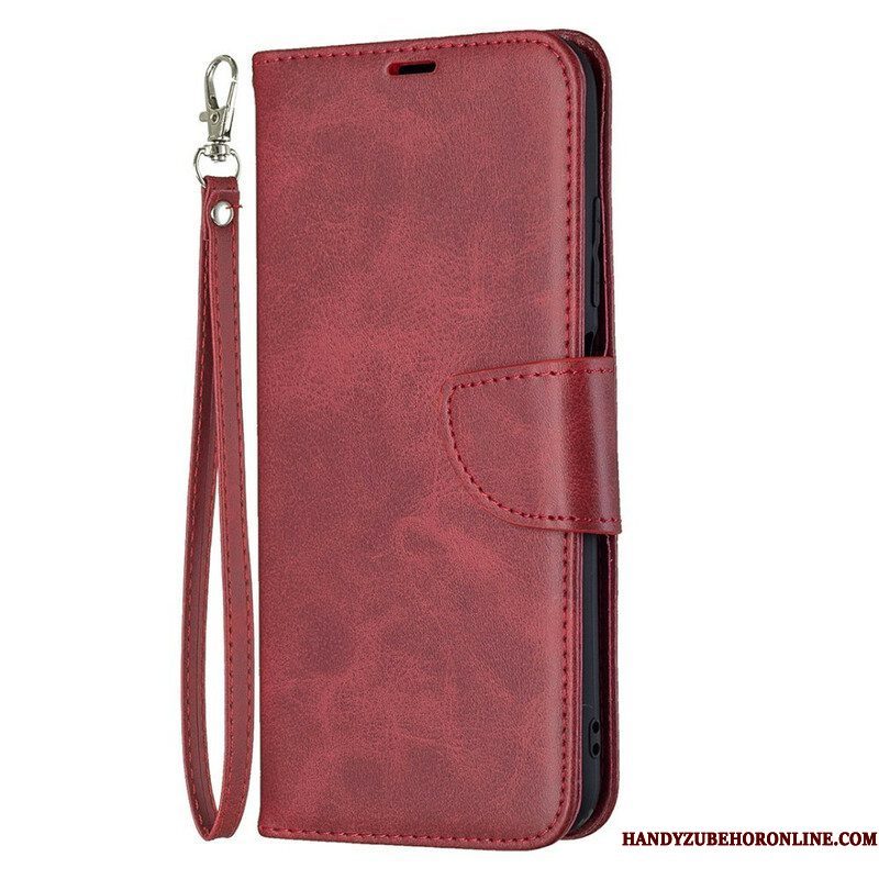 Folio-hoesje voor Xiaomi Redmi Note 10 5G Flip Case Gladde Flap Schuin