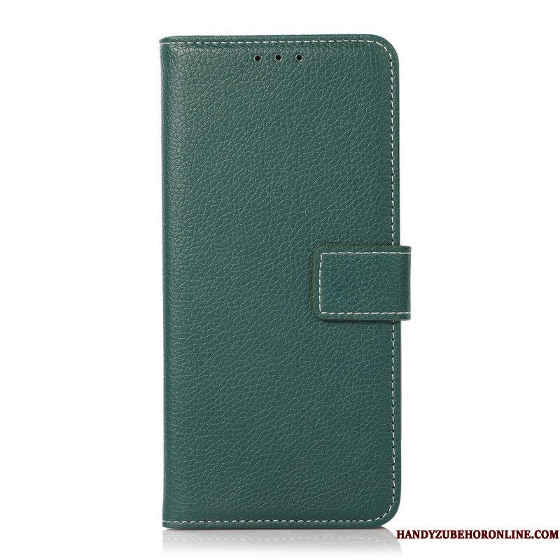 Folio-hoesje voor Xiaomi Redmi Note 10 5G Lychee-textuur