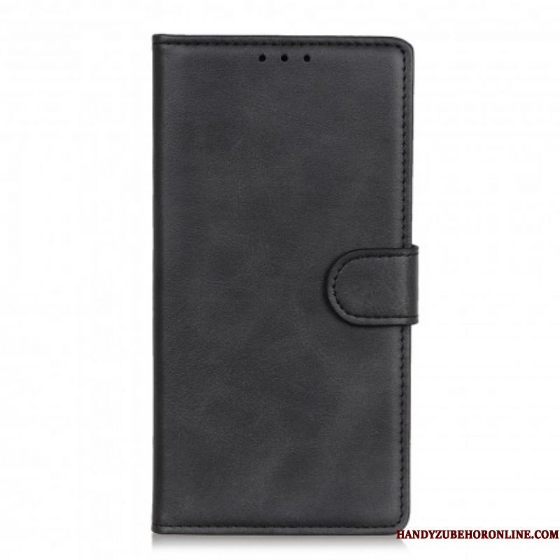 Folio-hoesje voor Xiaomi Redmi Note 10 Pro Retro Mat Leereffect