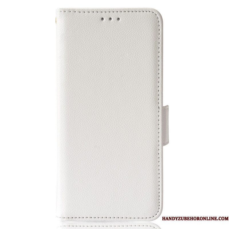 Folio-hoesje voor Xiaomi Redmi Note 11 / 11S Lychee-textuur