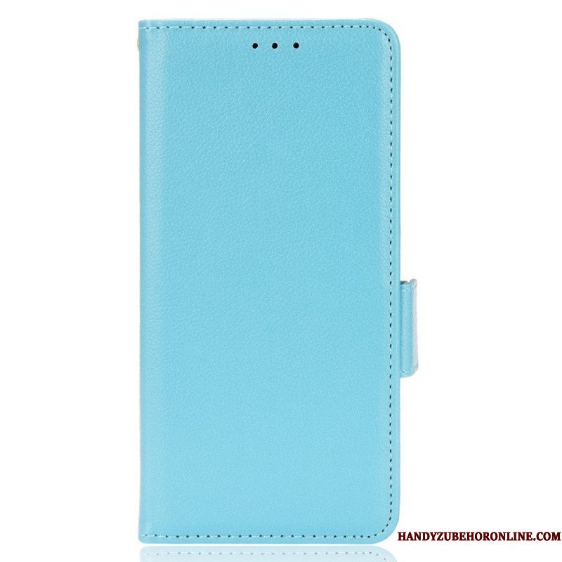 Folio-hoesje voor Xiaomi Redmi Note 11 / 11S Lychee-textuur