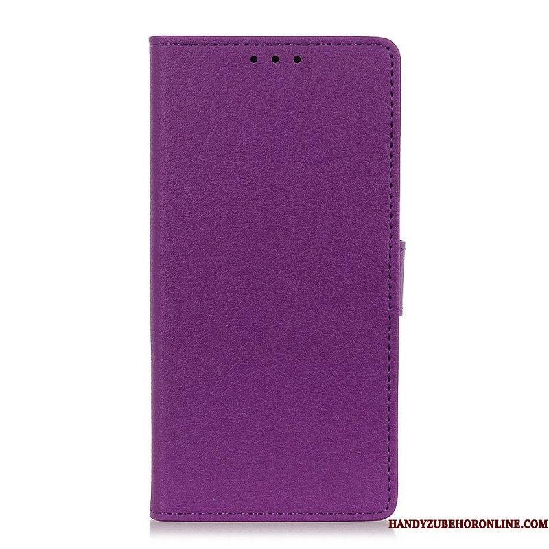 Folio-hoesje voor Xiaomi Redmi Note 11 Pro / 11 Pro 5G Klassieke Lederen Stijl