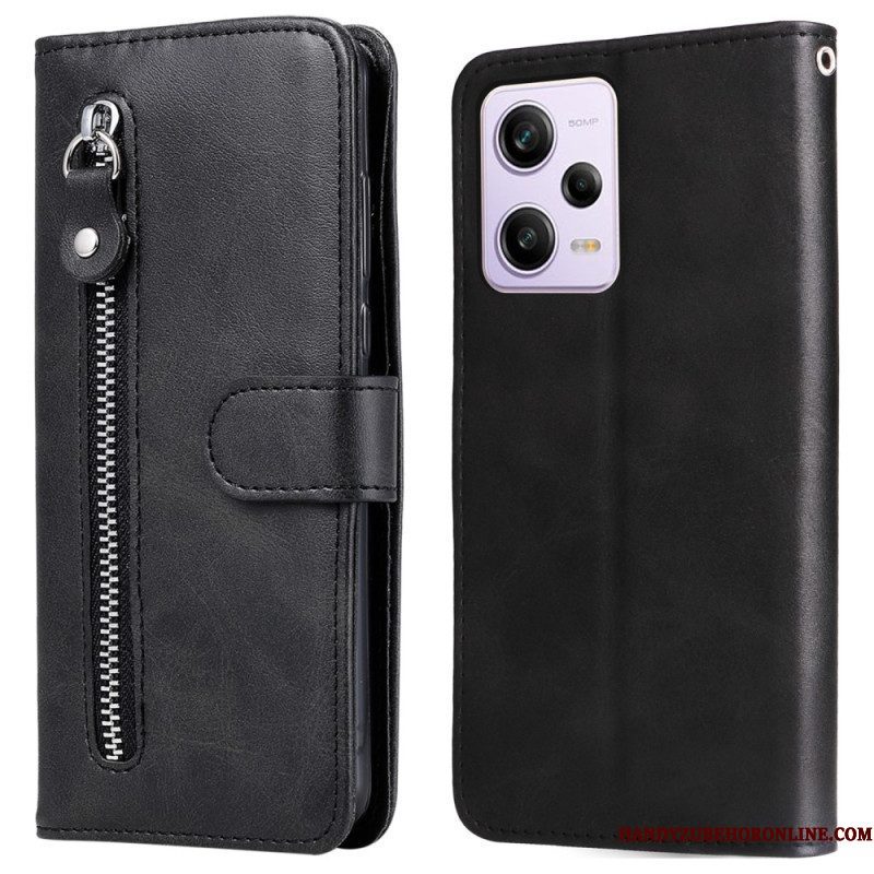 Folio-hoesje voor Xiaomi Redmi Note 12 Pro Plus Portemonnee