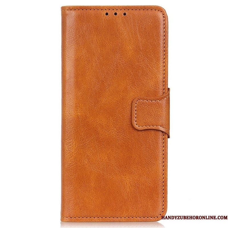 Folio-hoesje voor Xiaomi Redmi Note 12 Pro Stijl Lederen Gesp Omkeerbaar