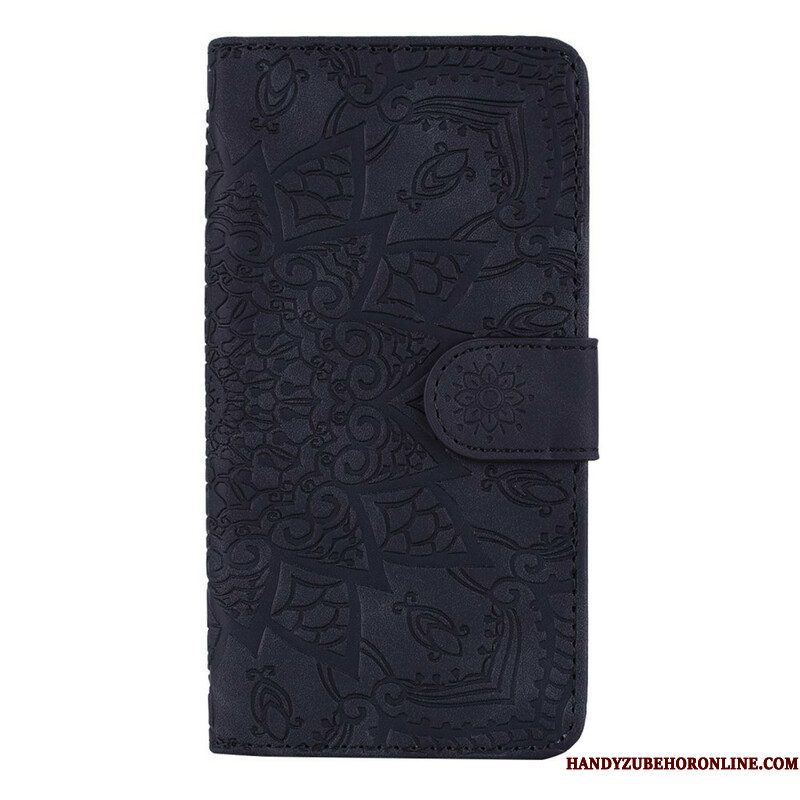 Folio-hoesje voor iPhone 13 Pro Barok-mandala