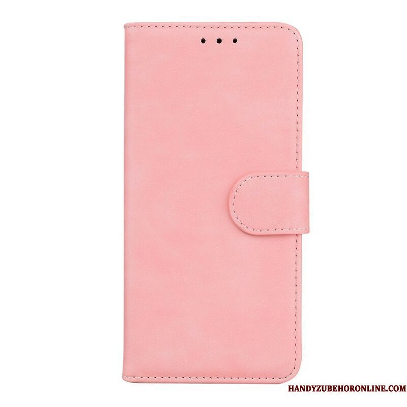 Folio-hoesje voor iPhone 13 Pro Stijl Lederen Couture