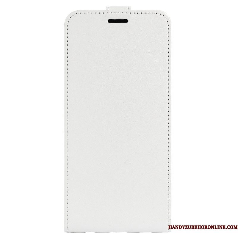 Folio-hoesje voor iPhone 14 Flip Case Verticale Flap Leer Effect