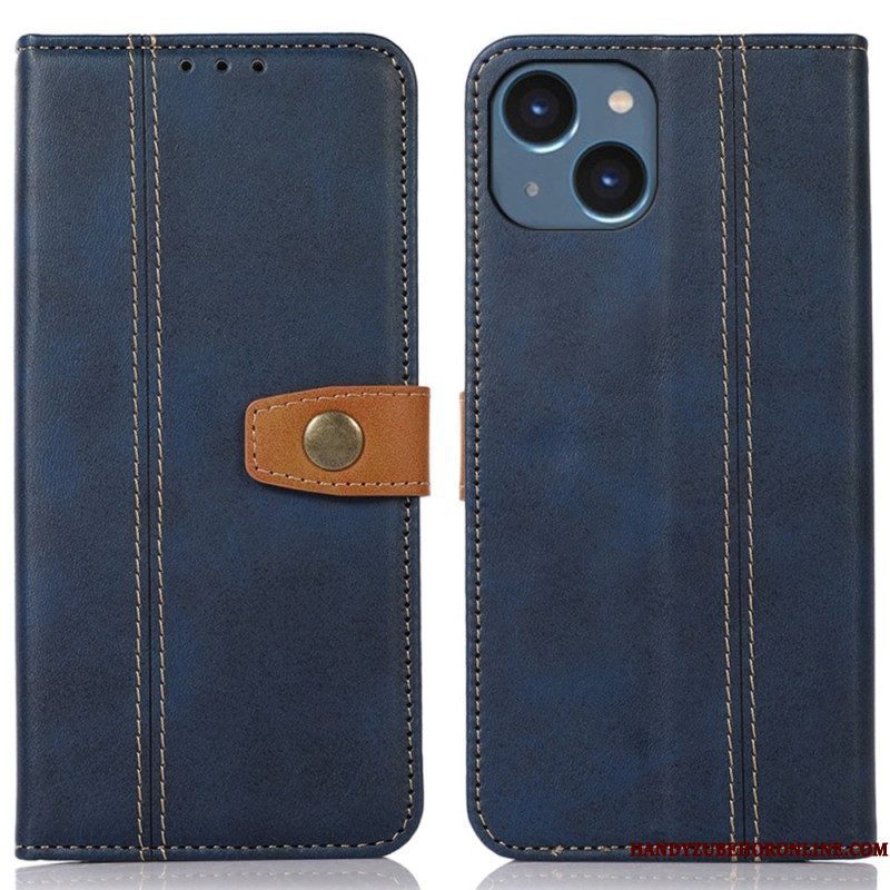 Folio-hoesje voor iPhone 14 Plus Geweven Band