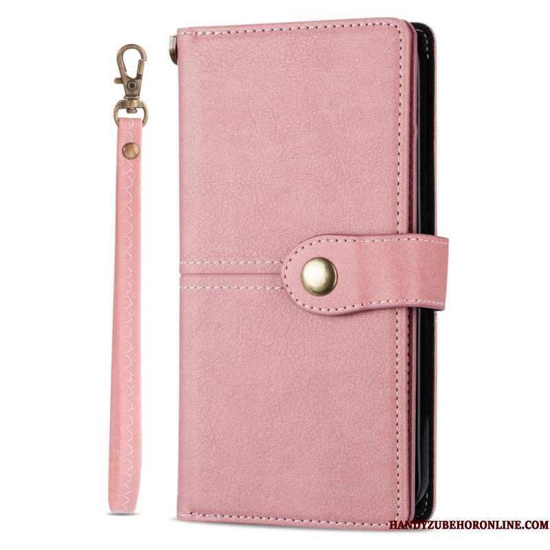 Folio-hoesje voor iPhone 14 Pro Max Vintage Multifunctioneel