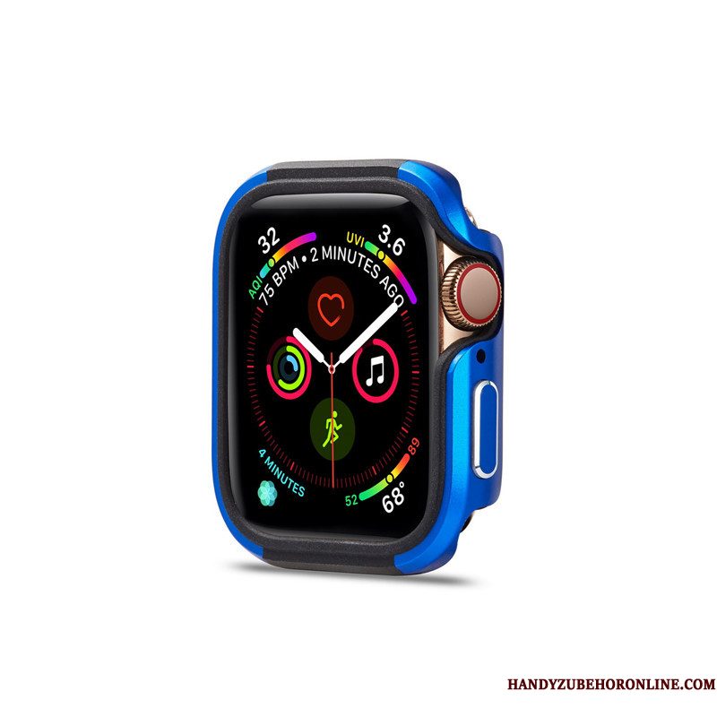 Hoesje Apple Watch Series 3 Bescherming Trend Omlijsting, Hoes Apple Watch Series 3 Metaal Persoonlijk