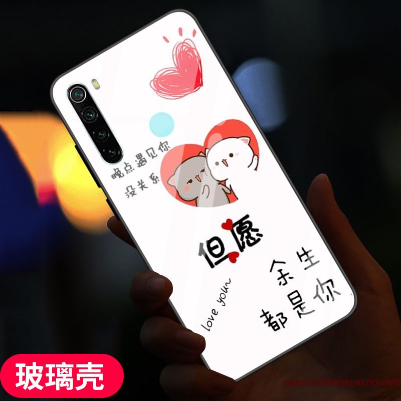 Hoesje Redmi Note 8t Scheppend Trend Net Red, Hoes Redmi Note 8t Bescherming Pas Persoonlijk