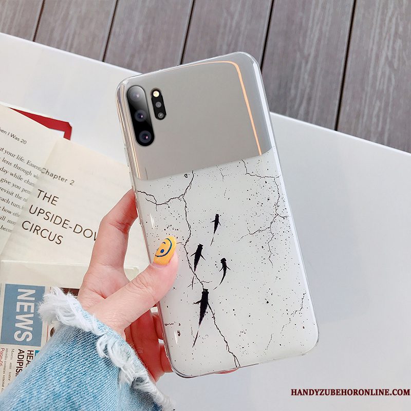 Hoesje Samsung Galaxy Note 10+ Kleur Anti-fall Trend, Hoes Samsung Galaxy Note 10+ Bescherming Telefoon Spiegel