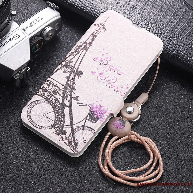 Hoesje Samsung Galaxy Note 10+ Leer Purper Persoonlijk, Hoes Samsung Galaxy Note 10+ Folio Hanger Anti-fall