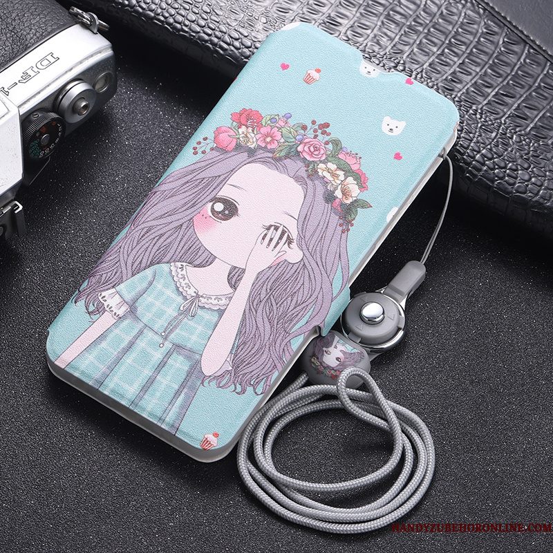 Hoesje Samsung Galaxy Note 10+ Leer Purper Persoonlijk, Hoes Samsung Galaxy Note 10+ Folio Hanger Anti-fall