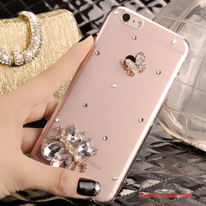 Hoesje Samsung Galaxy Note 3 Strass Telefoon Rood, Hoes Samsung Galaxy Note 3 Bescherming