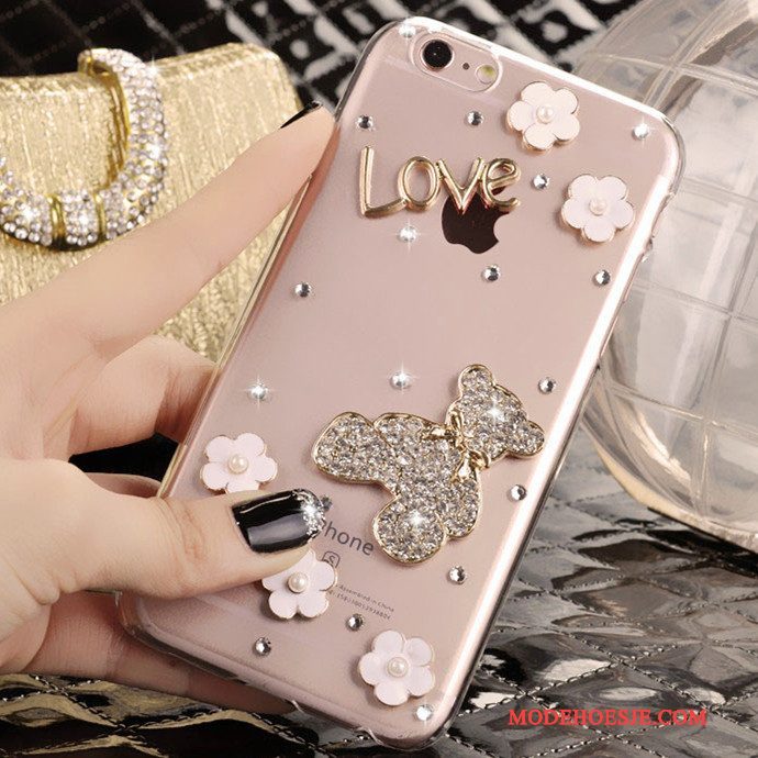 Hoesje Samsung Galaxy Note 3 Strass Telefoon Rood, Hoes Samsung Galaxy Note 3 Bescherming