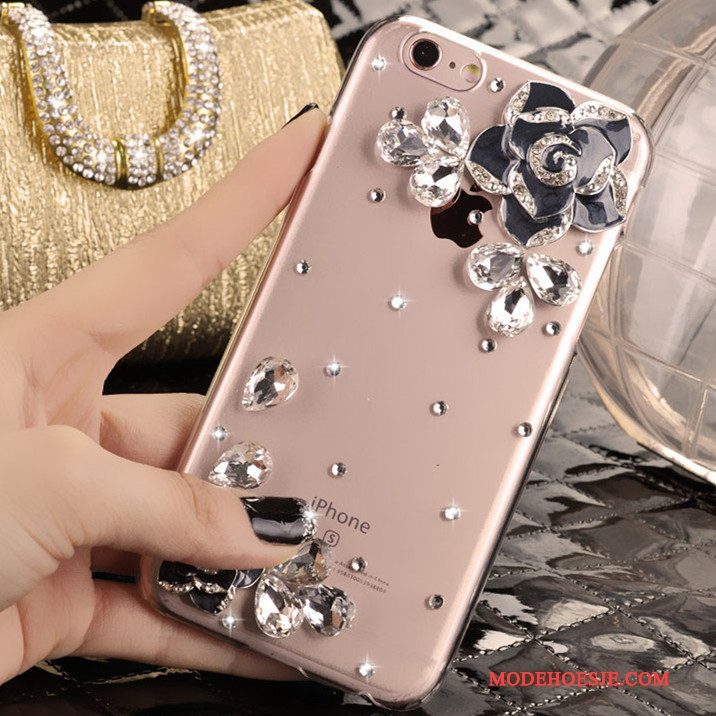 Hoesje Samsung Galaxy Note 3 Strass Telefoon Rood, Hoes Samsung Galaxy Note 3 Bescherming