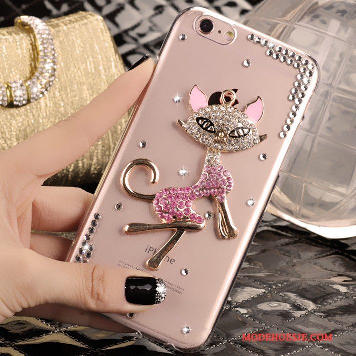 Hoesje Samsung Galaxy Note 3 Strass Telefoon Rood, Hoes Samsung Galaxy Note 3 Bescherming