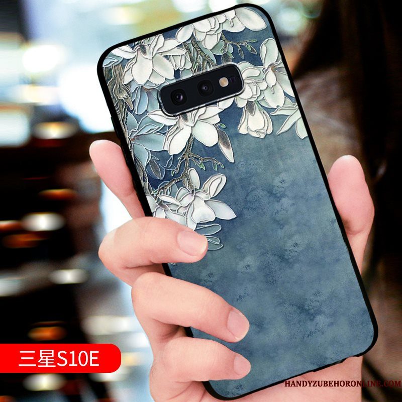 Hoesje Samsung Galaxy S10e Zakken Nieuw Groen, Hoes Samsung Galaxy S10e Bescherming Telefoon Trend