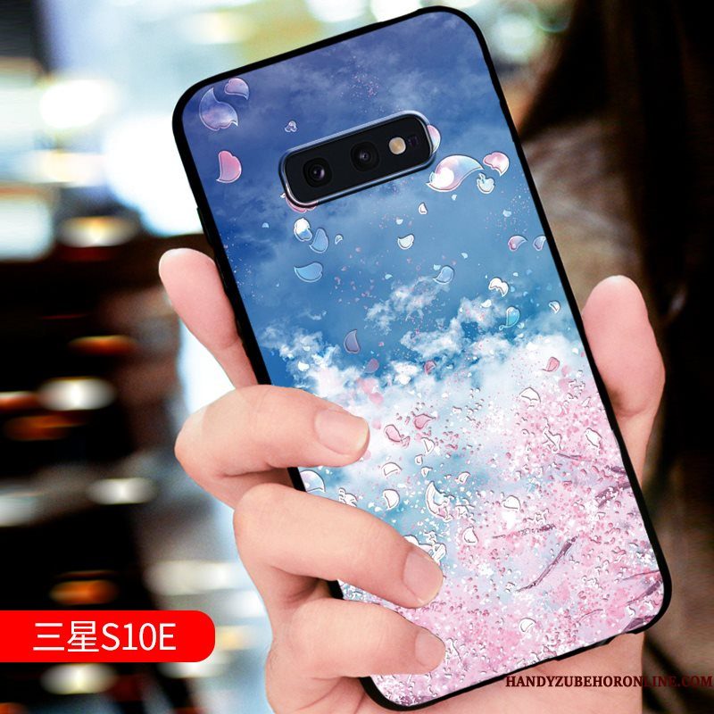 Hoesje Samsung Galaxy S10e Zakken Nieuw Groen, Hoes Samsung Galaxy S10e Bescherming Telefoon Trend