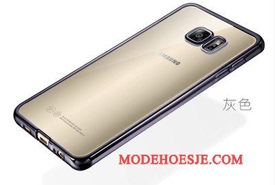 Hoesje Samsung Galaxy S7 Bescherming Telefoon Goud, Hoes Samsung Galaxy S7 Siliconen Plating