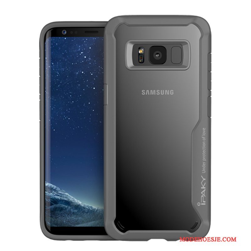 Hoesje Samsung Galaxy S8 Scheppend Anti-fall Doorzichtig, Hoes Samsung Galaxy S8 Zakken Persoonlijk Diepe Kleur