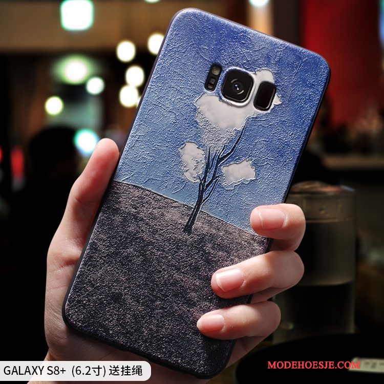 Hoesje Samsung Galaxy S8+ Scheppend Anti-fall Trend, Hoes Samsung Galaxy S8+ Bescherming Roze Persoonlijk