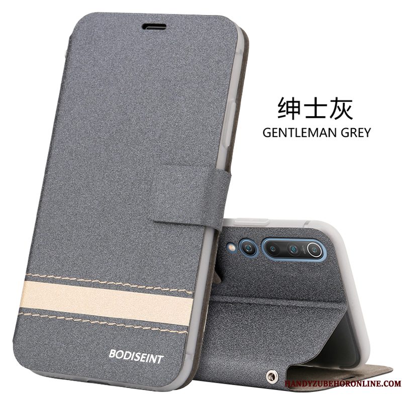 Hoesje Xiaomi Mi 10 Folio Jeugd Gentleman, Hoes Xiaomi Mi 10 Leer Telefoon Anti-fall