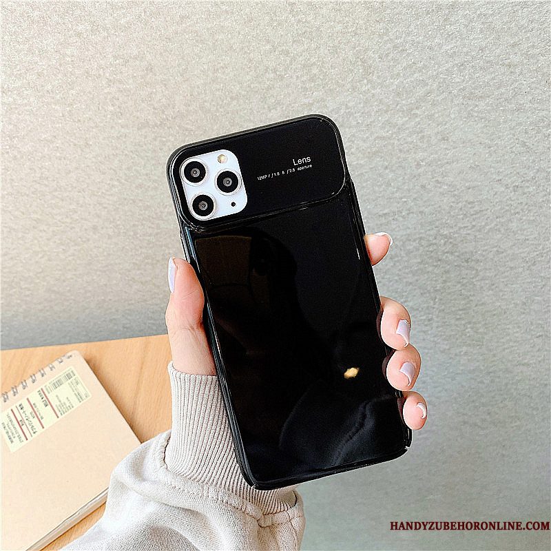 Hoesje iPhone 11 Pro Geel Hard, Hoes iPhone 11 Pro Trend Effen Kleur