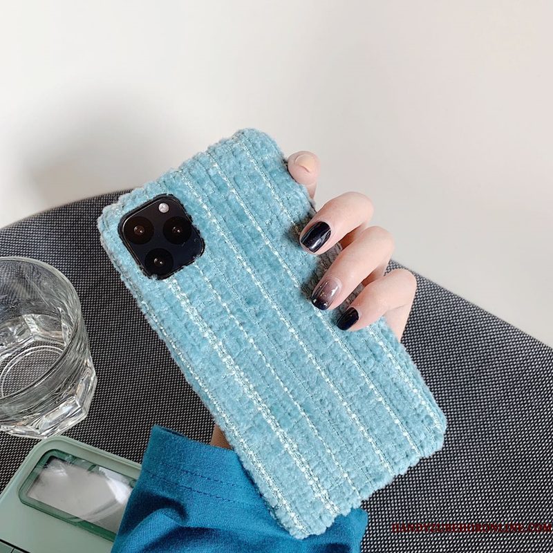 Hoesje iPhone 11 Pro Mode High End Flanel, Hoes iPhone 11 Pro Scheppend Anti-fall Persoonlijk