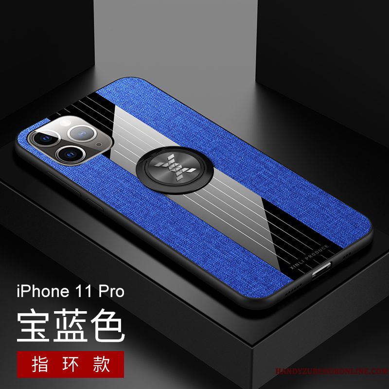 Hoesje iPhone 11 Pro Ondersteuning Persoonlijk Anti-fall, Hoes iPhone 11 Pro Scheppend Trend Rood