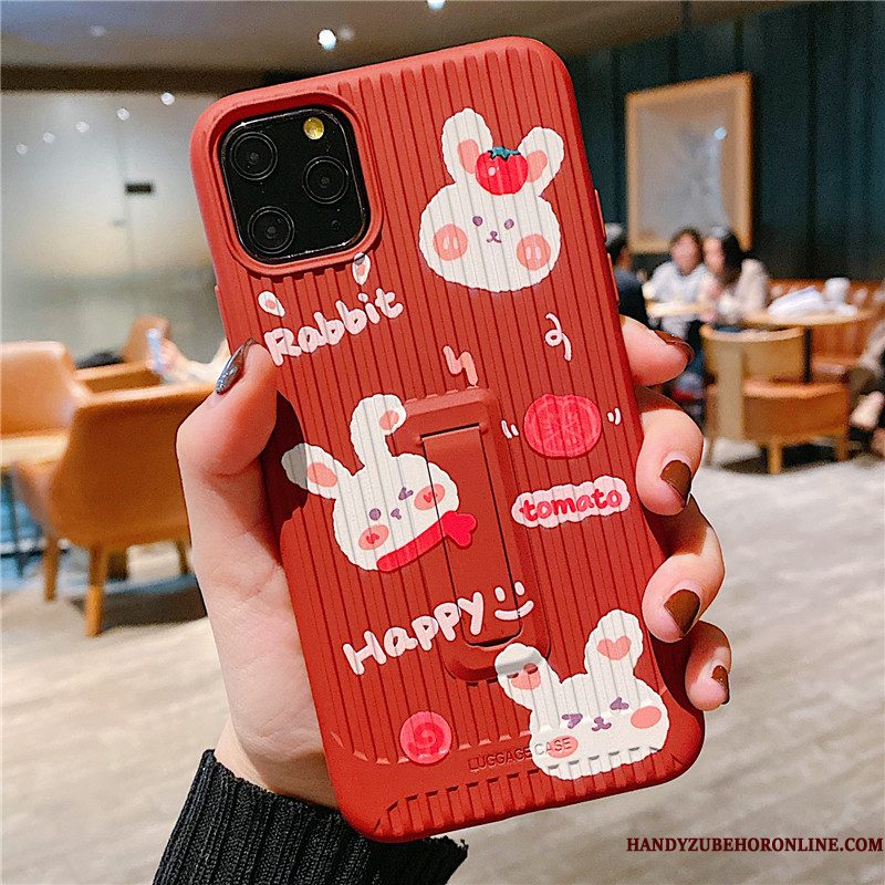 Hoesje iPhone 11 Pro Scheppend Lovers Mooie, Hoes iPhone 11 Pro Zacht Beren Rood