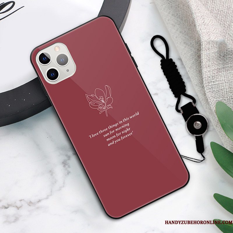 Hoesje iPhone 11 Pro Telefoon Trend, Hoes iPhone 11 Pro Nieuw Rood