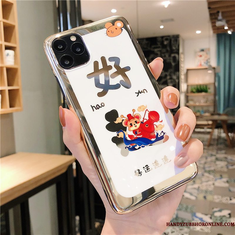 Hoesje iPhone 11 Pro Zakken Chinese Stijl Anti-fall, Hoes iPhone 11 Pro Siliconen Telefoon Nieuw