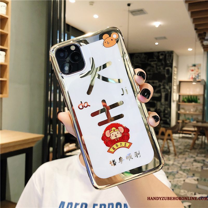 Hoesje iPhone 11 Pro Zakken Chinese Stijl Anti-fall, Hoes iPhone 11 Pro Siliconen Telefoon Nieuw