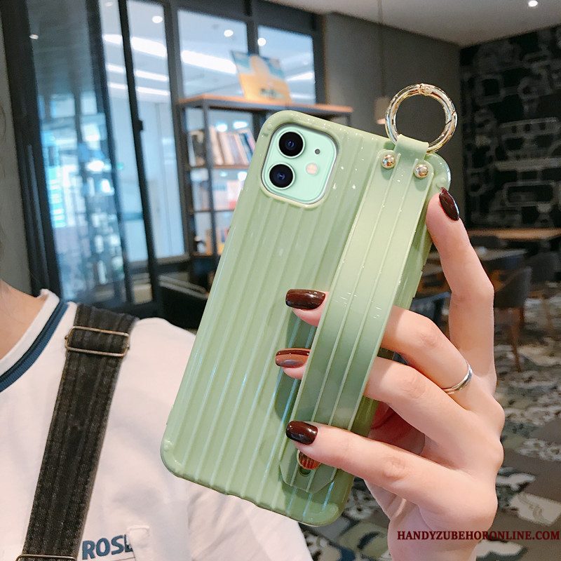 Hoesje iPhone 11 Siliconen Effen Kleur Trendy Merk, Hoes iPhone 11 Zacht Geel Nieuw