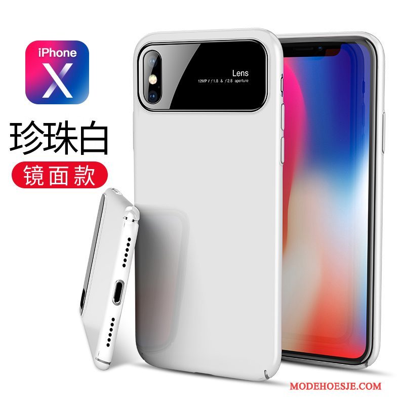 Hoesje iPhone X Trend Anti-fall, Hoes iPhone X Zwart Nieuw