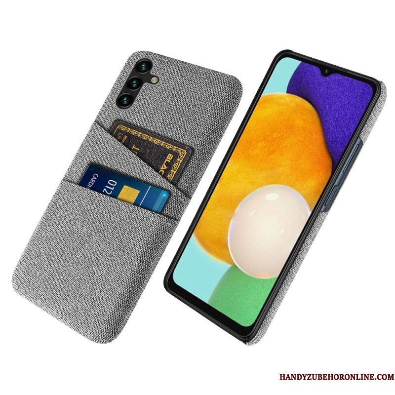 Hoesje voor Samsung Galaxy A54 5G Doek Voor Kaarthouders