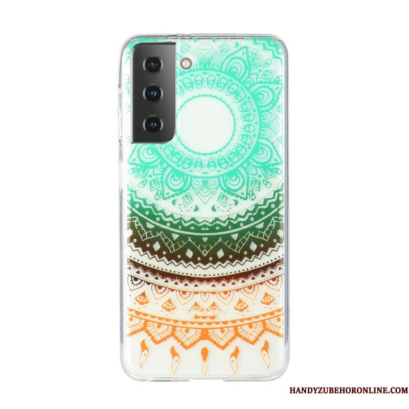 Hoesje voor Samsung Galaxy S21 5G Naadloze Bloemmandala