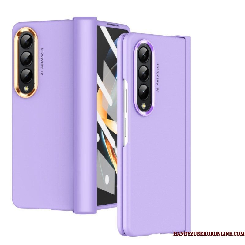 Hoesje voor Samsung Galaxy Z Fold 4 Kleur Glad