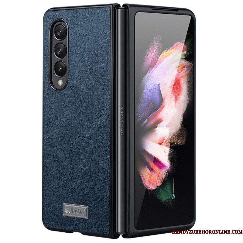 Hoesje voor Samsung Galaxy Z Fold 4 Sulada Textuur Coid