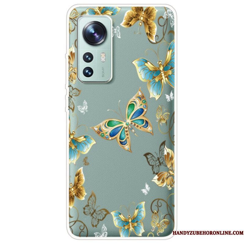 Hoesje voor Xiaomi 12 / 12X Vlucht Van Vlinders