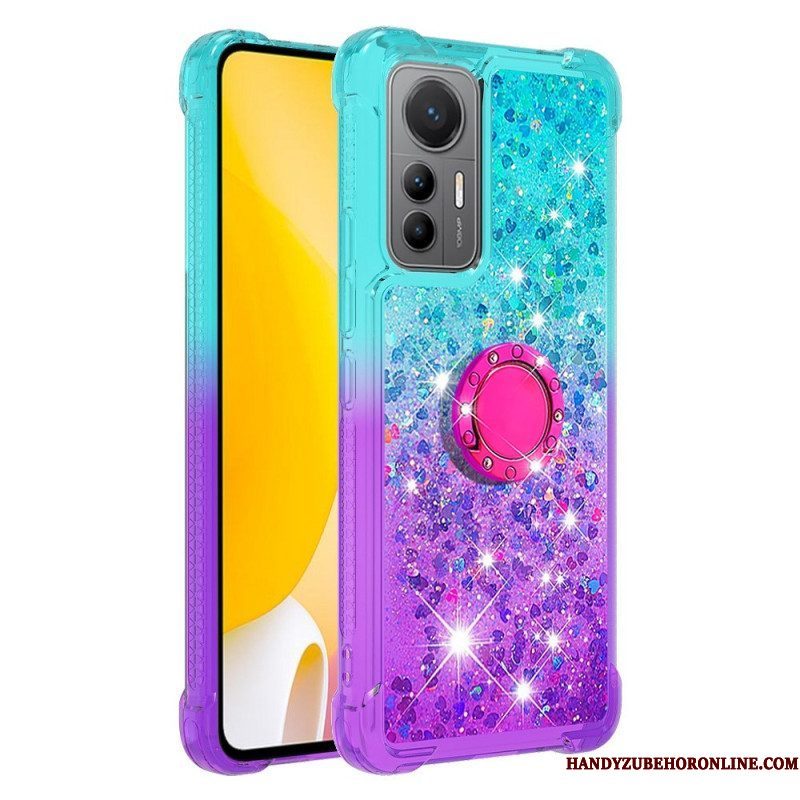 Hoesje voor Xiaomi 12 Lite Glitter Ringbeugel