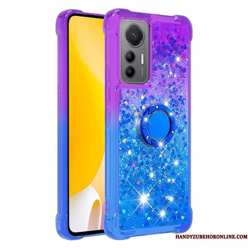 Hoesje voor Xiaomi 12 Lite Glitter Ringbeugel