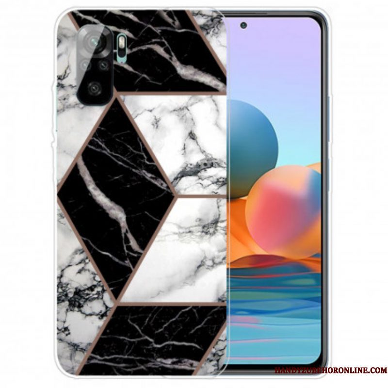 Hoesje voor Xiaomi Redmi Note 10 / 10S Ontwerper Marmer