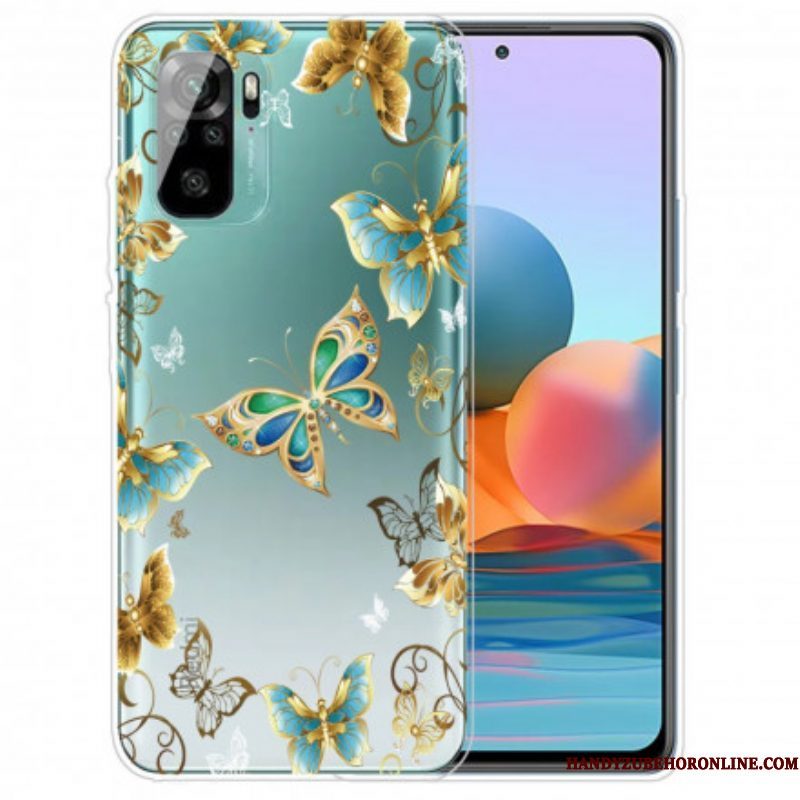 Hoesje voor Xiaomi Redmi Note 10 / 10S Vlucht Van Vlinders